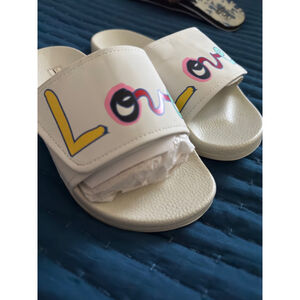 Women's Unbranded Slides‎ Size 6 White